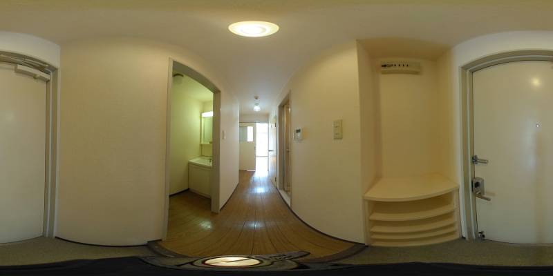 パノラマ画像玄関