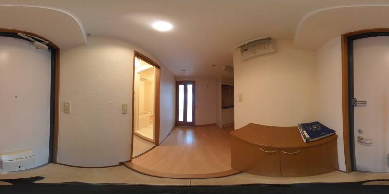 パノラマ画像玄関