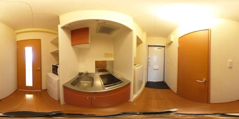 パノラマ画像キッチン