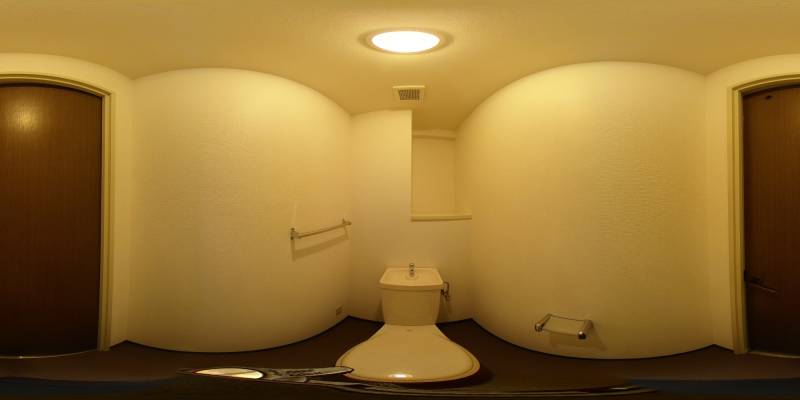 パノラマ画像トイレ