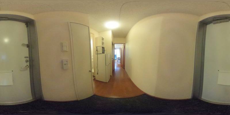 パノラマ画像玄関