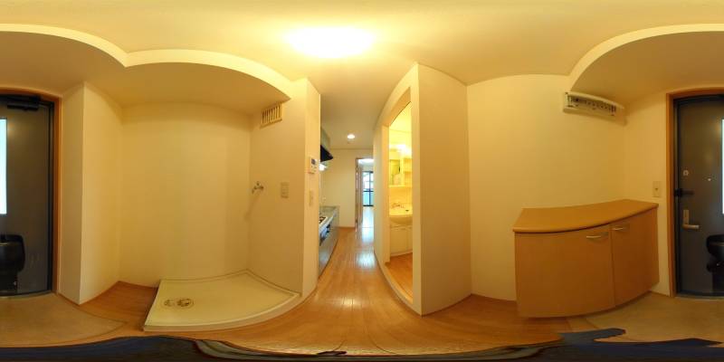 パノラマ画像玄関