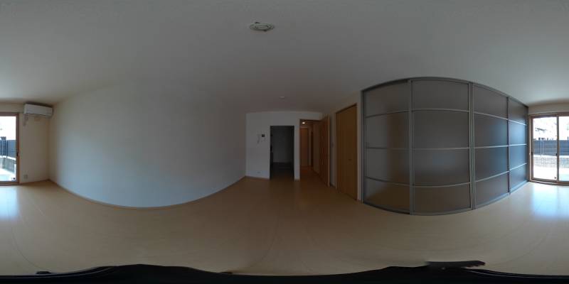 パノラマ画像リビング