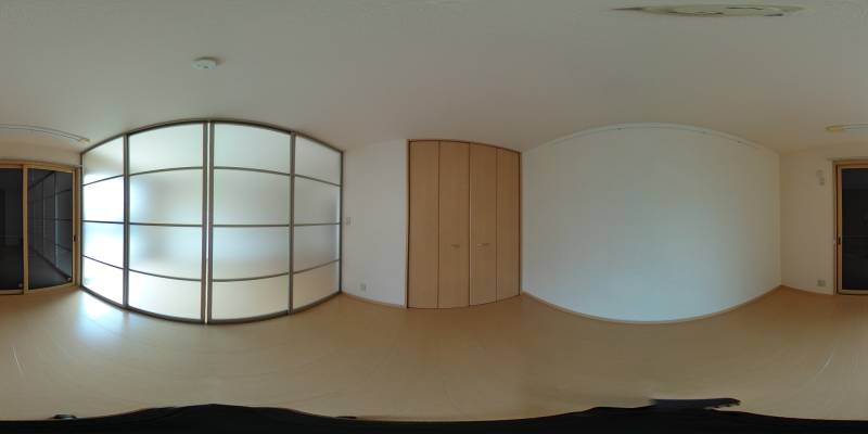 パノラマ画像洋室