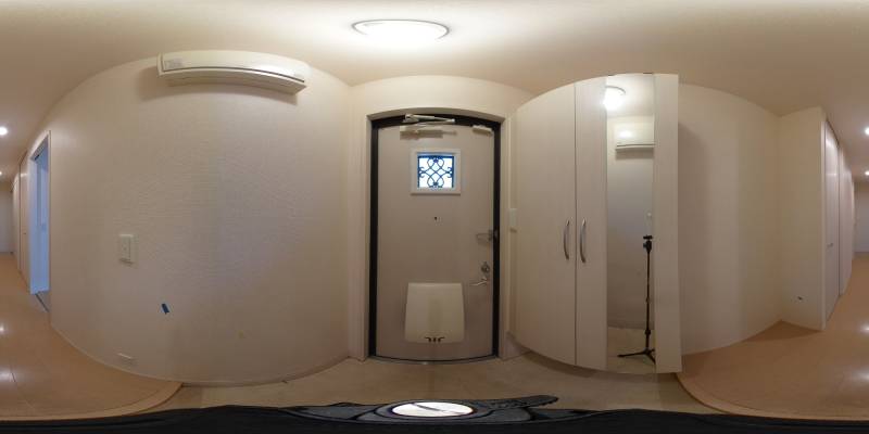 パノラマ画像玄関