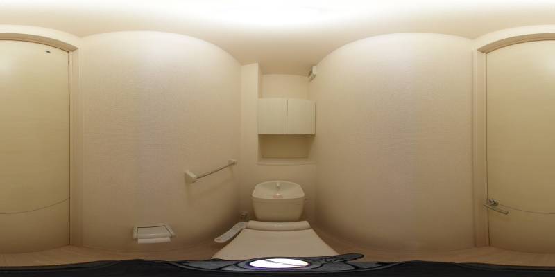パノラマ画像トイレ