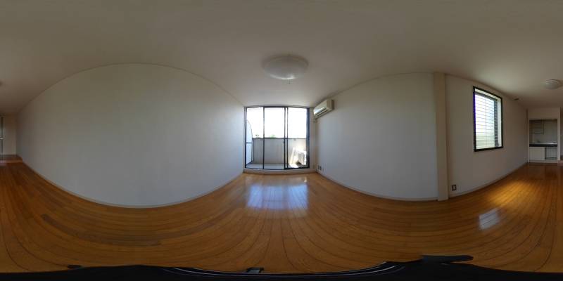 パノラマ画像洋室