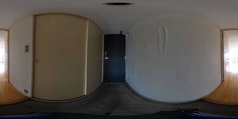 パノラマ画像玄関