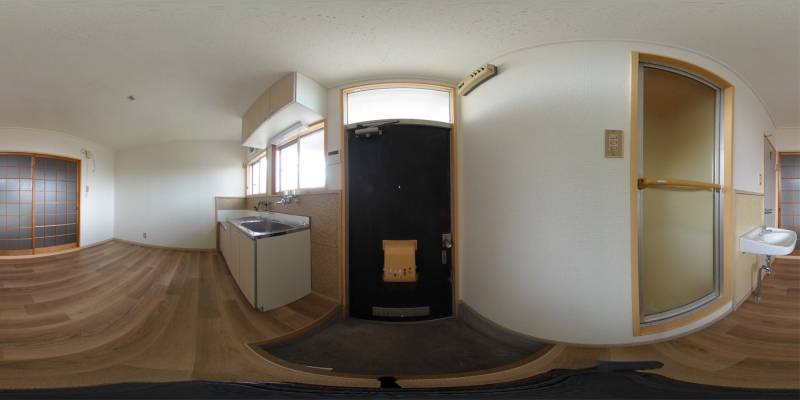 パノラマ画像玄関