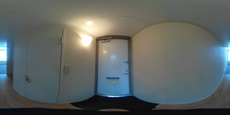 パノラマ画像玄関