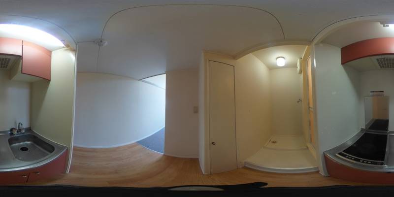 パノラマ画像キッチン