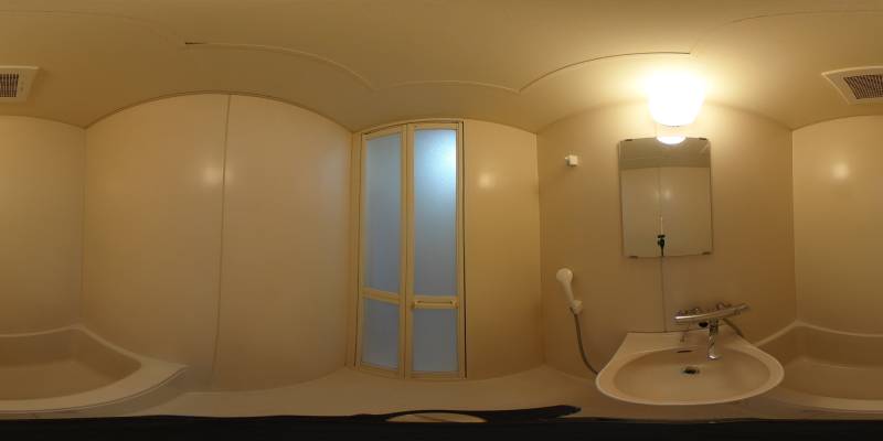 パノラマ画像洗面所