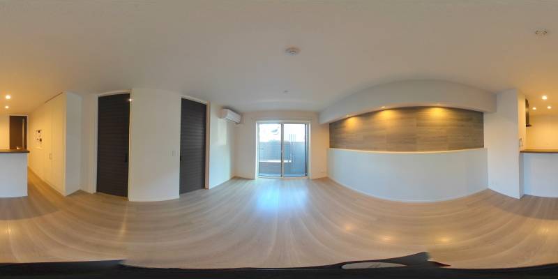 パノラマ画像リビング