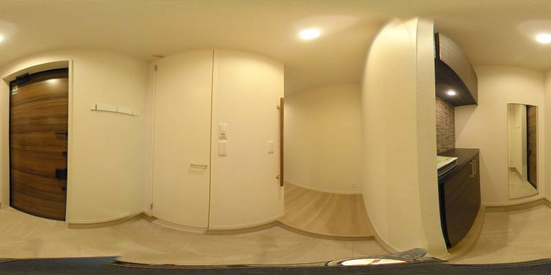 パノラマ画像玄関