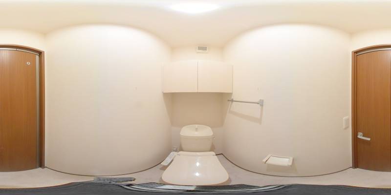 パノラマ画像トイレ