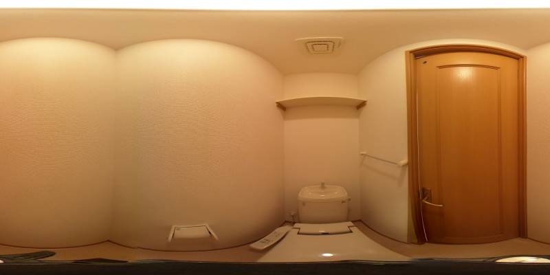 パノラマ画像トイレ
