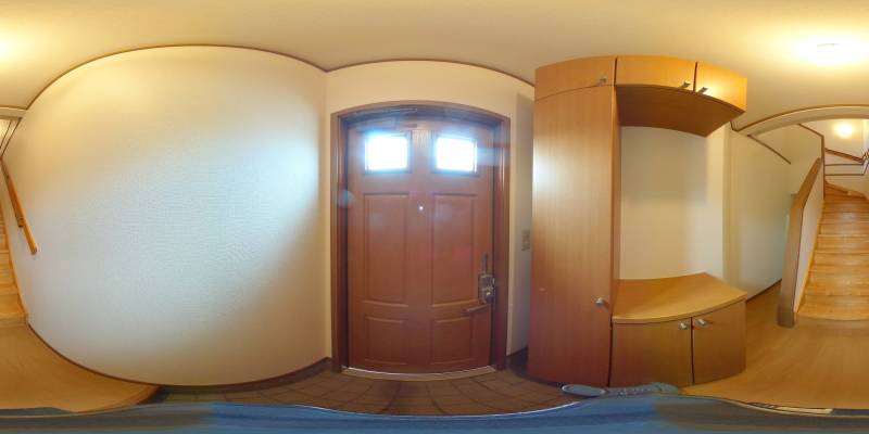 パノラマ画像玄関