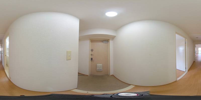 パノラマ画像玄関
