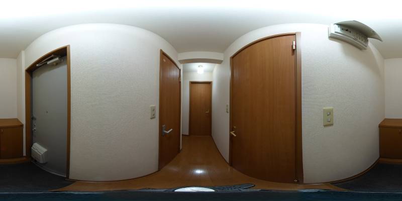 パノラマ画像玄関