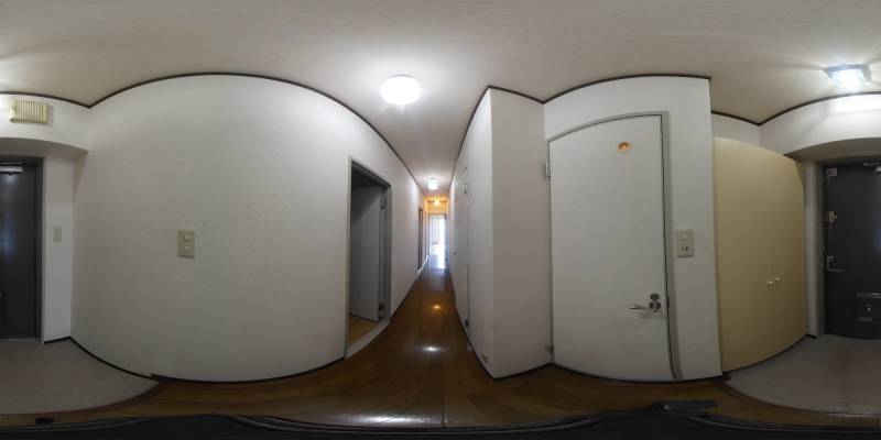 パノラマ画像玄関
