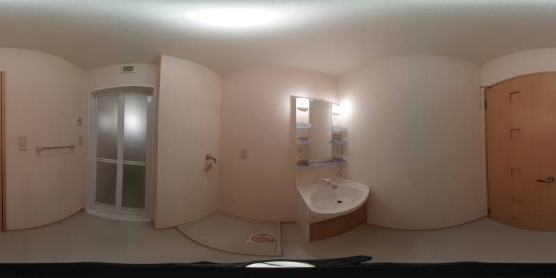 パノラマ画像洗面所