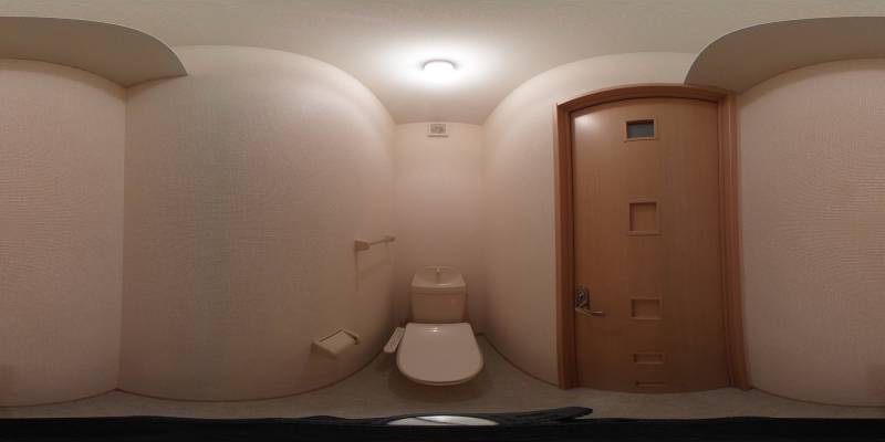 パノラマ画像トイレ