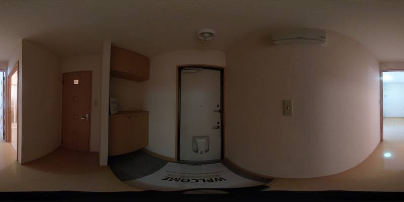 パノラマ画像玄関