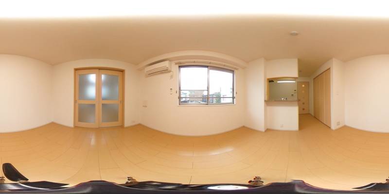 パノラマ画像リビング