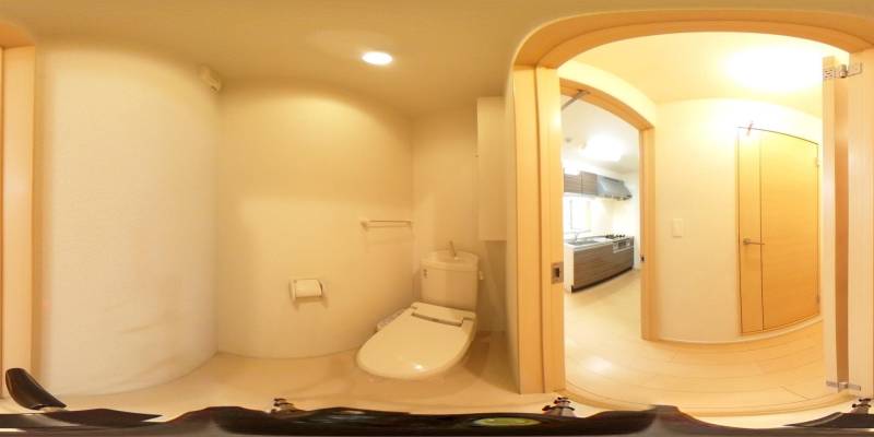 パノラマ画像トイレ