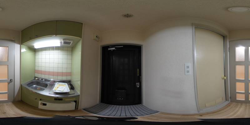 パノラマ画像玄関