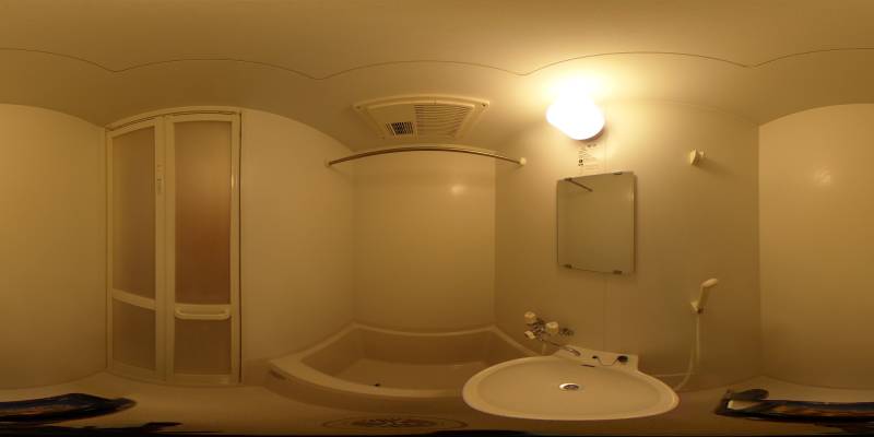 パノラマ画像洗面所