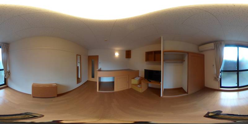 パノラマ画像洋室