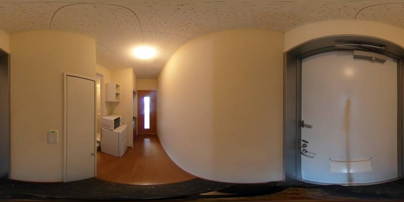 パノラマ画像玄関