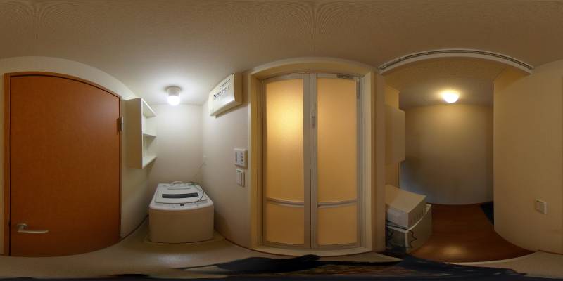 パノラマ画像洗面所