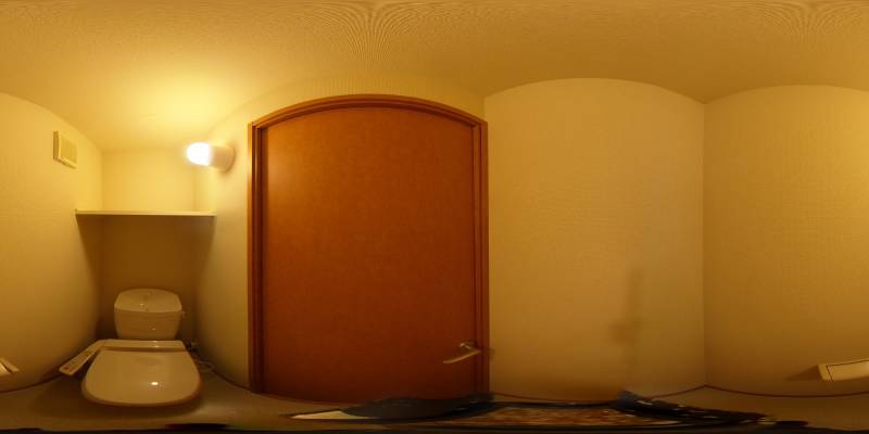 パノラマ画像トイレ