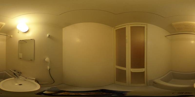 パノラマ画像洗面所