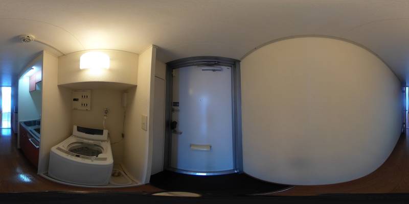 パノラマ画像玄関