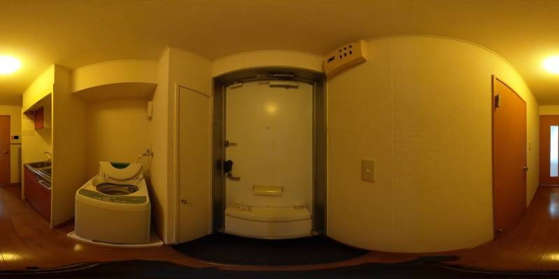 パノラマ画像玄関