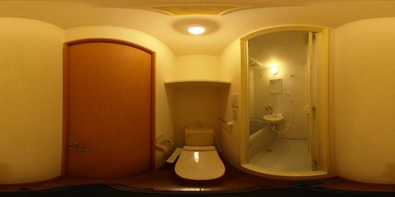 パノラマ画像トイレ