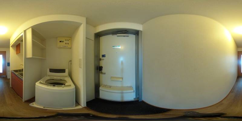 パノラマ画像玄関