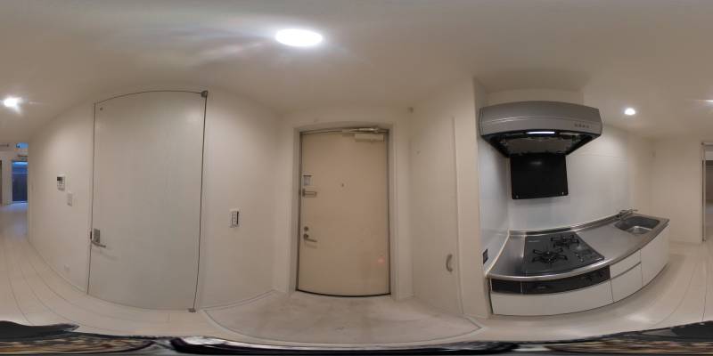 パノラマ画像玄関