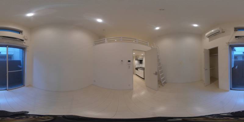 パノラマ画像洋室