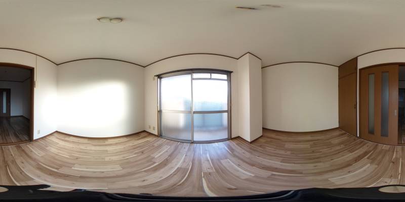 パノラマ画像洋室