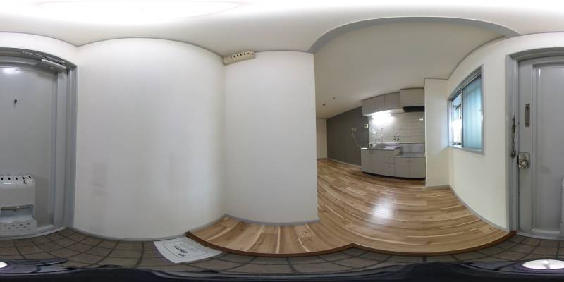 パノラマ画像玄関