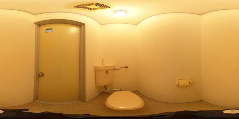 パノラマ画像トイレ