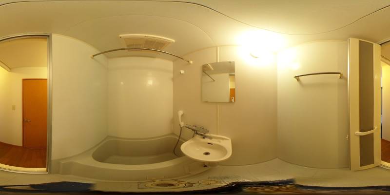 パノラマ画像洗面所