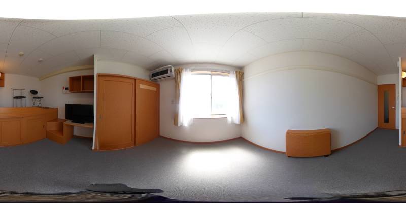 パノラマ画像洋室