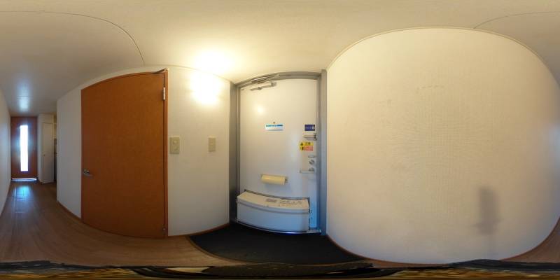 パノラマ画像玄関