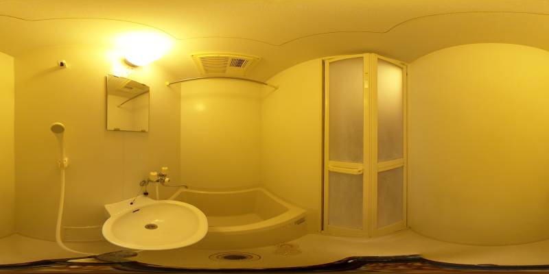 パノラマ画像洗面所