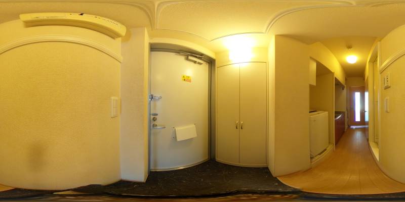 パノラマ画像玄関